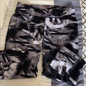 Fila workout capris